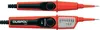 Two orange and black voltage testers are shown against a white background. Voir les images du produit