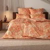 Estella Mako-Satin Bettwäsche Rhea orange 135x200 cm + Produktbild-Vorschau 3