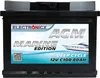 Batteria AGM Electronicx 80Ah Edizione Marina - Batteria di Anteprima dell’immagine prodotto 1