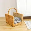 Creative Home Cesto Portalegnaini Vimini con Manico Juta Anteprima dell’immagine prodotto 7
