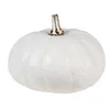 Clayre & Eef Décoration Citrouille Ø 17x13 cm Blanc Voir les images du produit 2