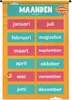 MuchoWow® Wandteppich Wandbehang Kinderzimmer - Monate - Produktbild-Vorschau 1