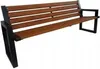 Bankbeine 2stk. 51x76cm schwarz pulverbeschichtet Bankkufen Produktbild-Vorschau 7