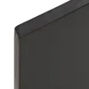 vidaXL Wandregal Dunkelgrau 100x60x2 cm Massivholz Eiche Produktbild-Vorschau 5