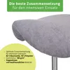 Habys Frottee Bezug für Rollhocker Arbeitshocker | Ø 34-40 Produktbild-Vorschau 3