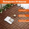 Terrassenfliesen Set 44-teilig - WPC Holzoptik - Produktbild-Vorschau 6