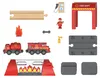 LUPILU® Holz Eisenbahn Technologie Set Kinder Produktbild-Vorschau 3