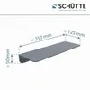 SCHÜTTE Duschablage, Duschregal ohne Bohren, Ablage mit Produktbild-Vorschau 9