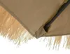 vidaXL Sonnenschirm mit Stahlmast Braun 290x290x238 cm Produktbild-Vorschau 7
