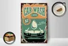 Holzschild Retro 12x18cm Car Wash Service mechanic on duty Produktbild-Vorschau 3