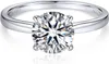 Bague de fiançailles pour femme, moissanite 2 carats, Voir les images du produit 1