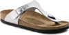 Birkenstock Gizeh Silber Normalfußbett - Damen Hausschuhe - Produktbild-Vorschau 8