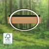 LED Deckenlampe Holz Deckenleuchte Wohnzimmer Schlafzimmer Produktbild-Vorschau 3