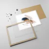 Gerahmtes Poster - Rahmen in heller Eiche - Die Farben Produktbild-Vorschau 4