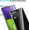 A close-up marketing image showing a clear phone case on a phone, highlighting its protective features. Anteprima dell’immagine prodotto