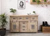 MASSIVMOEBEL24 | Buffet 150x45 Manguier laqué blanchi Voir les images du produit 10