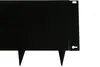 Wovar - Bordure de jardin en acier noir 40 x 106 cm Voir les images du produit 4