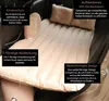 An inflatable mattress for a car, with labels pointing out its features. Produktbild-Vorschau