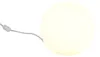 Kleine LED Tischlampe mit Glaskugel Weiß, dimmbare Produktbild-Vorschau 2