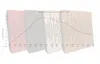 A graph showing sound absorption coefficients overlaid on images of acoustic wall panels. Produktbild-Vorschau