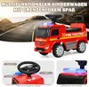 2 in 1 Mercedes Benz Feuerwehrwagen-formiges Rutschfahrzeug Produktbild-Vorschau 3