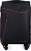 A black and red suitcase is shown against a white background. Produktbild-Vorschau