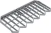 A gray plastic rack with a stepped edge, likely a dishwasher basket component. Produktbild-Vorschau