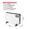 Radiatore convettore Lehmann 2000W, riscaldatore elettrico Anteprima dell’immagine prodotto 9