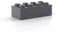 Mattoncini LEGO® 2x4 grigio scuro - 3001 NUOVO! Quantità Anteprima dell’immagine prodotto 8