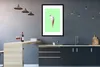 MuchoWow® Gerahmtes Poster Papagei - Eistüten - Eiscreme - Produktbild-Vorschau 5