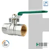DVGW Kugelhahn für Trinkwasser 3/4" IG-IG mit langem Hebel Produktbild-Vorschau 5