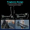 MEGA MOTION E Scooter mit Straßenzulassung, ABE Faltbarer Produktbild-Vorschau 6