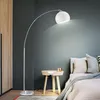 Bogenstehlampe, Metall, Acryl, weiß, E27, H 180 cm Produktbild-Vorschau 7
