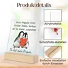 Segnalibro decorativo in acrilico con l'incisione "Tu sei Anteprima dell’immagine prodotto 3