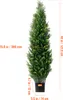 VEVOR Sztuczne drzewko topiary wykonane z cedru, 121,9 cm Podgląd zdjęcia produktu 8