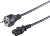 kabelbude KB60006-G02, 1,8 m, CEE7/7, IEC C13 Produktbild-Vorschau 1