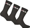 Fila Crew Tennis 3-balení Uni ponožky černé 39-42 - 39/42 Náhled obrázku produktu 1