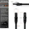 Primewire Patchkabel CAT 8 mit Baumwollummantelung, Gigabit Produktbild-Vorschau 2