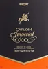 The image shows the front of a dark box with gold lettering and a gold equestrian emblem. The bottom of the box is orange. Anteprima dell’immagine prodotto