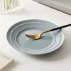 Teller set 4stück Ø21,4 cm Keramik Speiseteller Pastateller Produktbild-Vorschau 9
