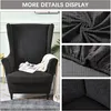 2 Teilig Ohrensessel Überzug Jacquard Sessel-Überwürfe Produktbild-Vorschau 3