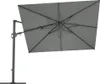 Slunečník výkyvný SOLUNA Orléans 300 x 300 cm tmavě šedý Náhled obrázku produktu 2
