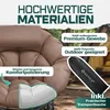 KESSER® Sedia da campeggio pieghevole, portata 150 kg, con Anteprima dell’immagine prodotto 3
