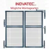 1 x INOVATEC Alu Federschließer für Fliegengitter Tür und Produktbild-Vorschau 5