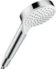 HG Handbrause Crometta 1jet d= 100mm weiß/verchromt Anteprima dell’immagine prodotto 4