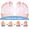 1 Paar Zehenspreizer Hallux Valgus Korrektur Vorfußpolster Produktbild-Vorschau 8