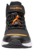 KangaROOS Jungen Kx-hydro Sneaker, Jet Black Neon Orange, Produktbild-Vorschau 2
