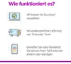 HP DeskJet HP 2720e All-in-One-Drucker, Farbe, Drucker für Produktbild-Vorschau 3