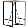vidaXL Stolik barowy z litego drewna 70x70x106 cm Podgląd zdjęcia produktu 3