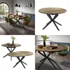 Collage of dining table and chairs in different settings. Náhľad obrázku produktu